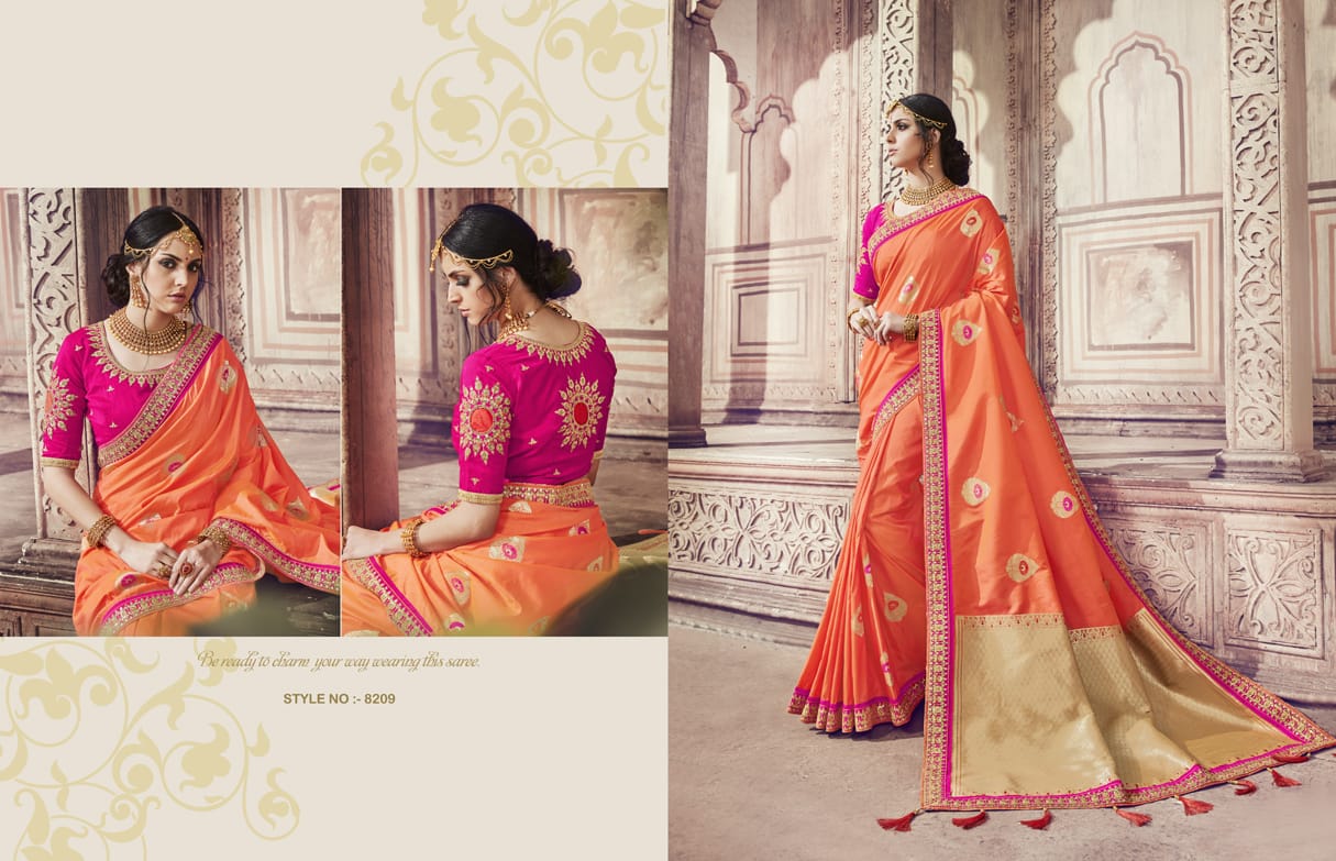 Kessi fabrics aamrpali Ethnic rich look sarees collection