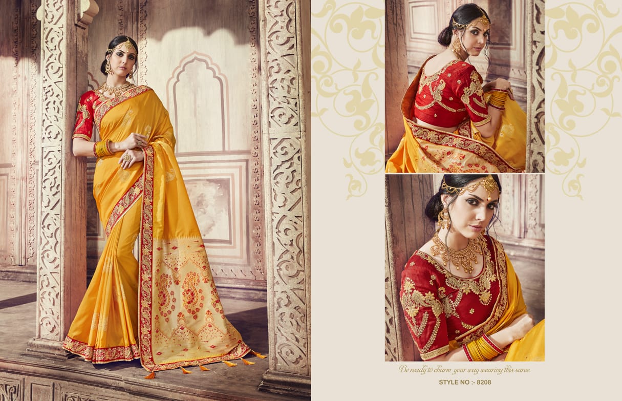 Kessi fabrics aamrpali Ethnic rich look sarees collection