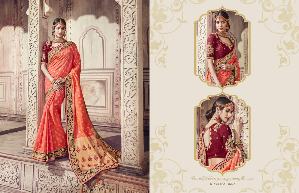 Kessi fabrics aamrpali Ethnic rich look sarees collection