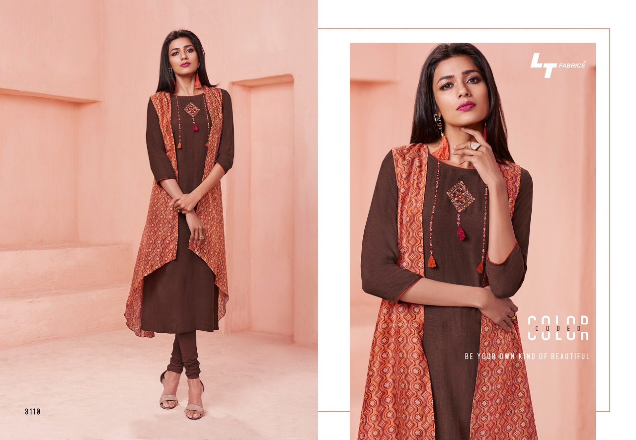 LT fabrics Launch nitya NX vol 31 fancy casual collection of Kurtis