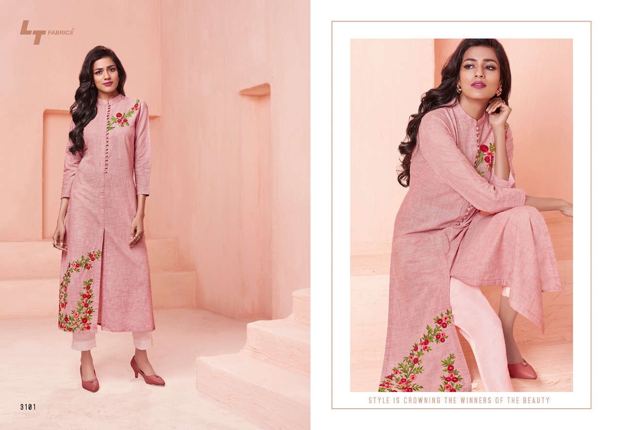 LT fabrics Launch nitya NX vol 31 fancy casual collection of Kurtis