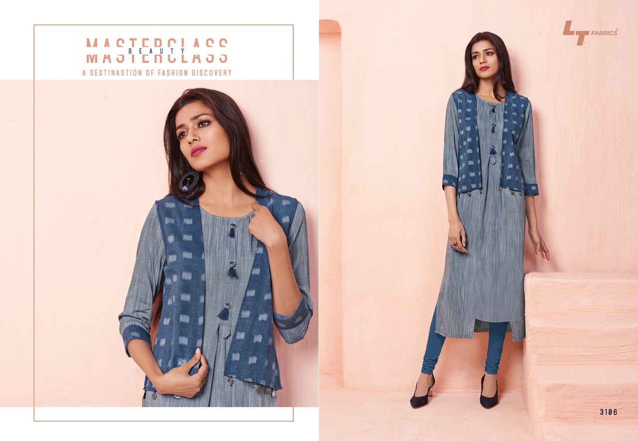 LT fabrics Launch nitya NX vol 31 fancy casual collection of Kurtis