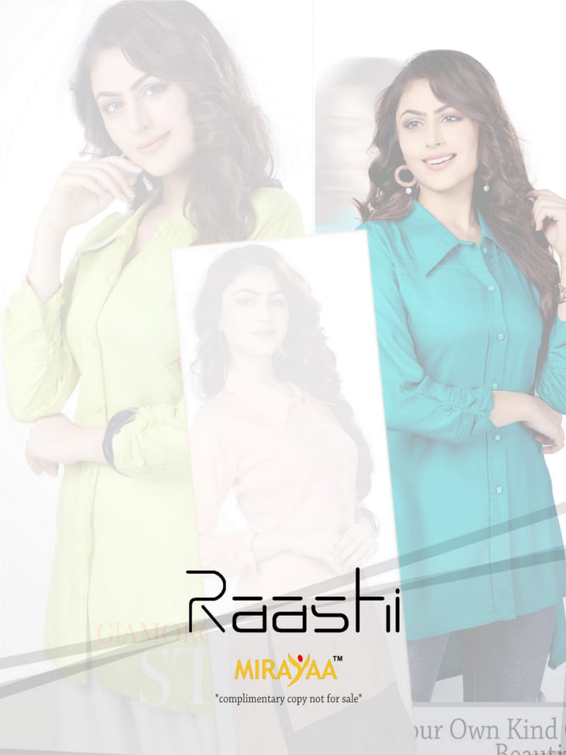 Mirayaa raashi casual ready to wear kurtis concept