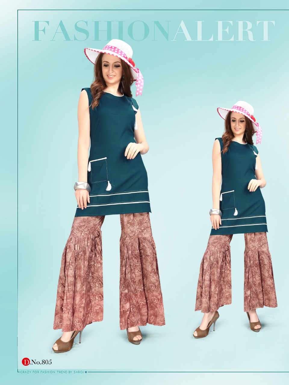 Rani trendz sharara vol 1 casual ready to wear sharara concept