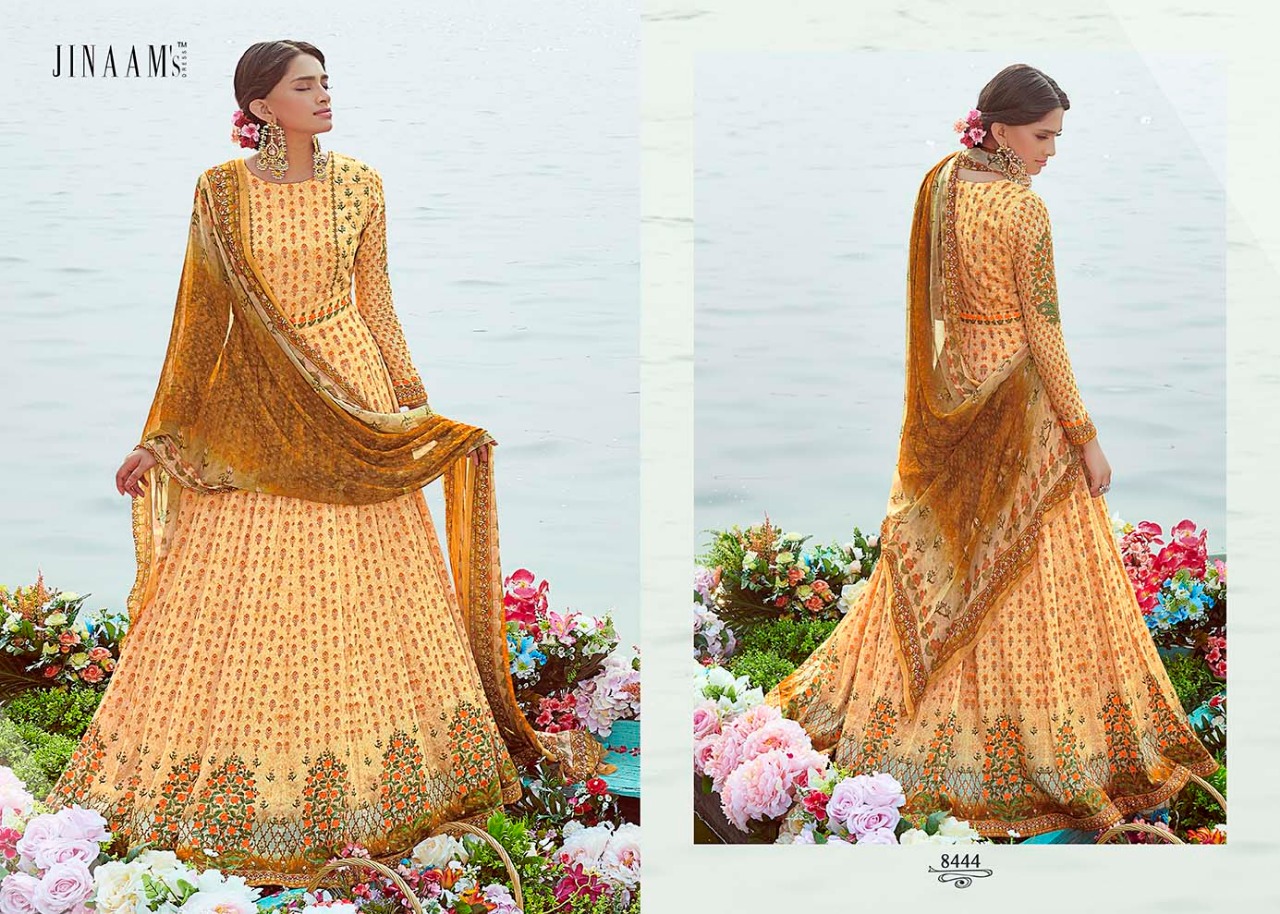 Jinaam dress p lTD presents nafeesa heavy traditional festive collection Of salwar kameez