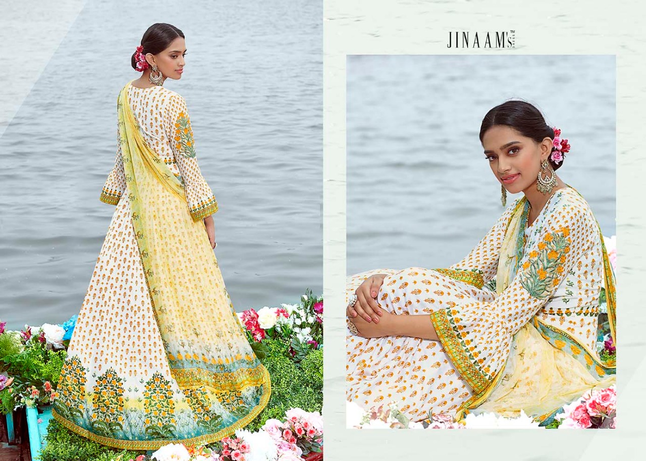 Jinaam dress p lTD presents nafeesa heavy traditional festive collection Of salwar kameez