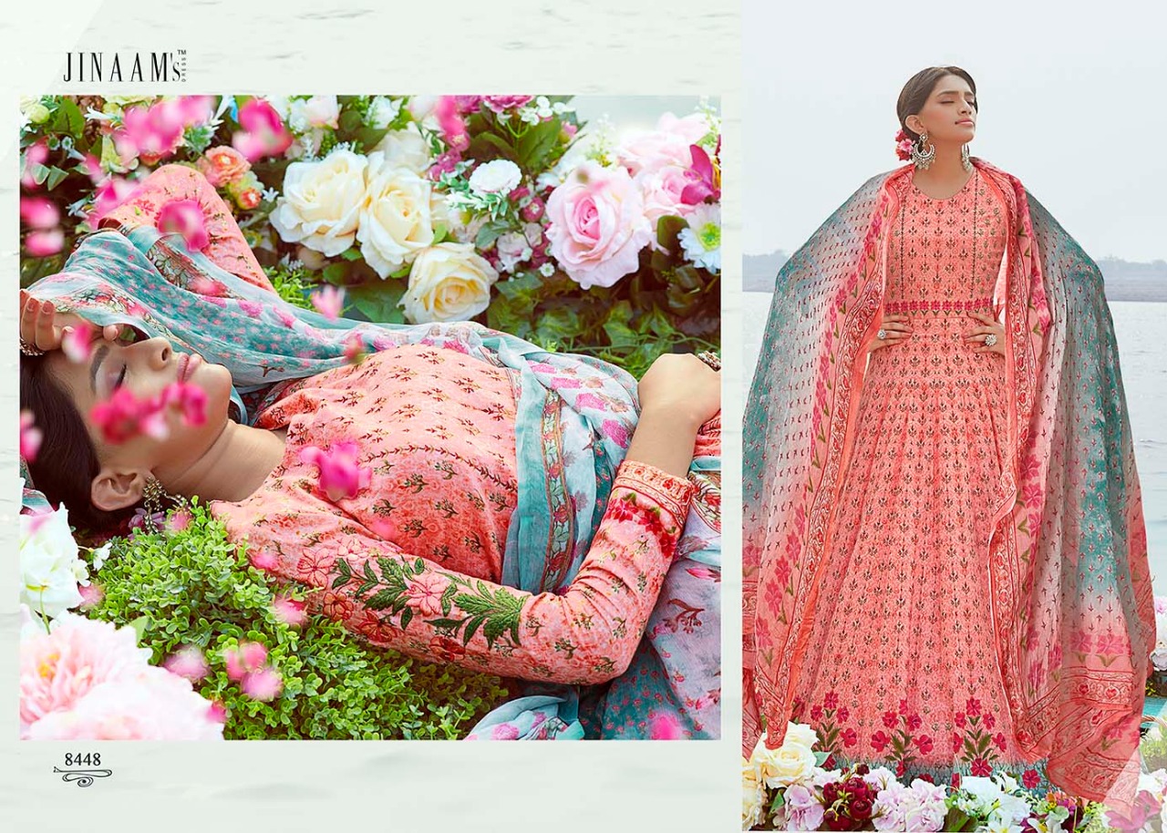 Jinaam dress p lTD presents nafeesa heavy traditional festive collection Of salwar kameez