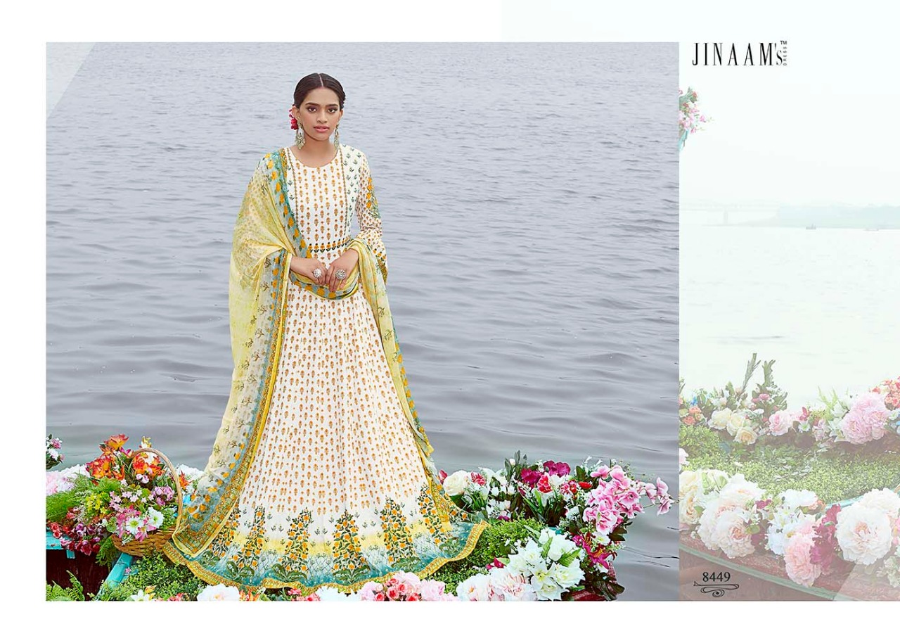 Jinaam dress p lTD presents nafeesa heavy traditional festive collection Of salwar kameez