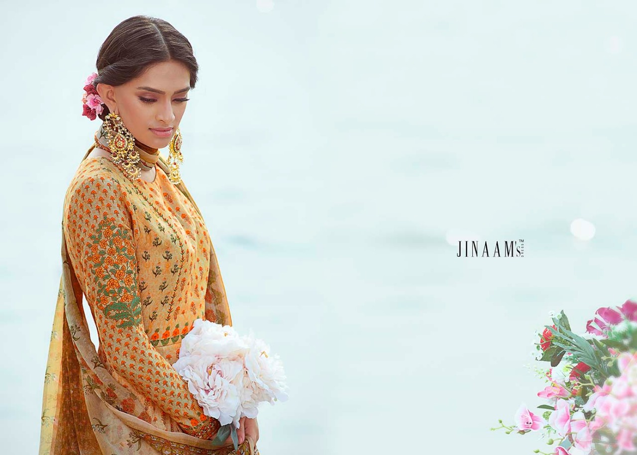 Jinaam dress p lTD presents nafeesa heavy traditional festive collection Of salwar kameez