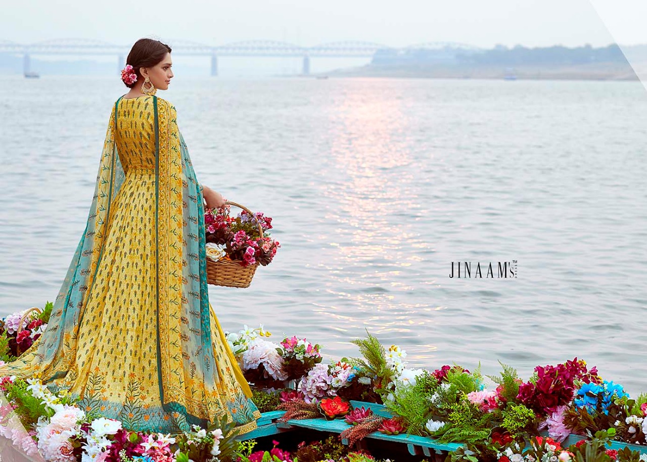 Jinaam dress p lTD presents nafeesa heavy traditional festive collection Of salwar kameez