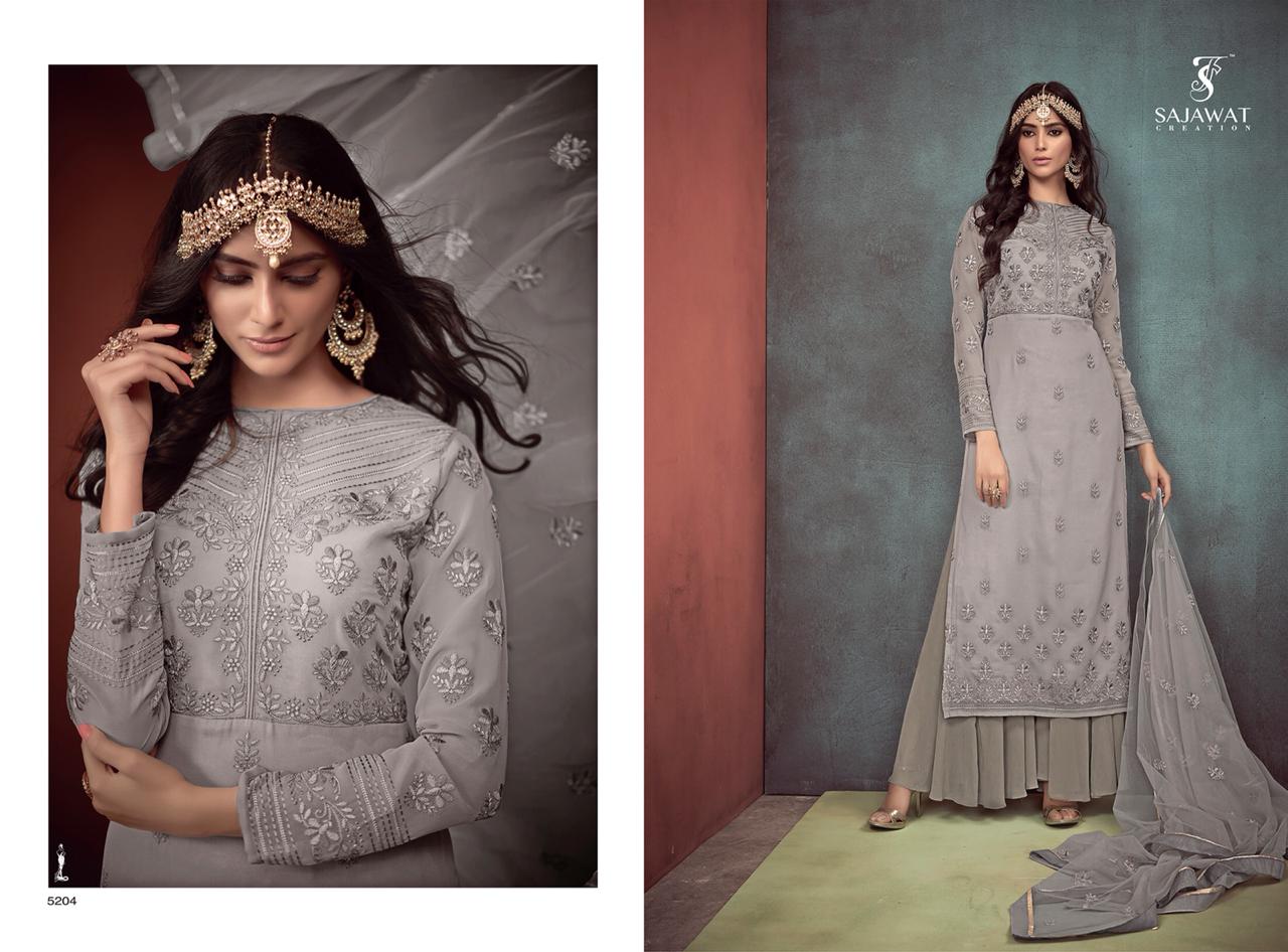 Sajawat creation presenting kHWAISH ethnic heavy festive collection of salwar kameez