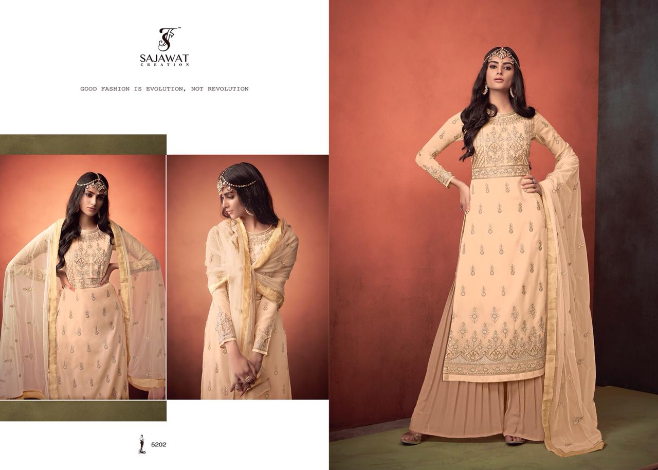 Sajawat creation presenting kHWAISH ethnic heavy festive collection of salwar kameez