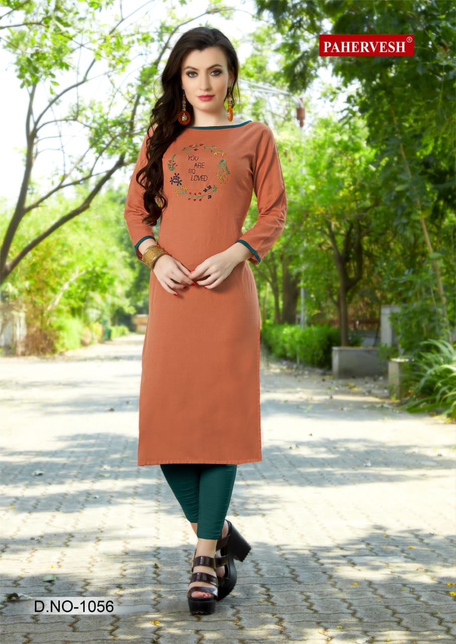 Pahervesh niharika vol 3 casual ready to wear kurtis collection