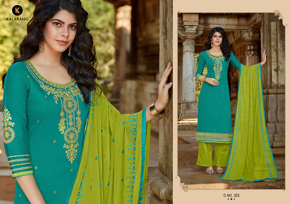 Kalarang creation traditional vol 2 simple casual salwar kameez collection