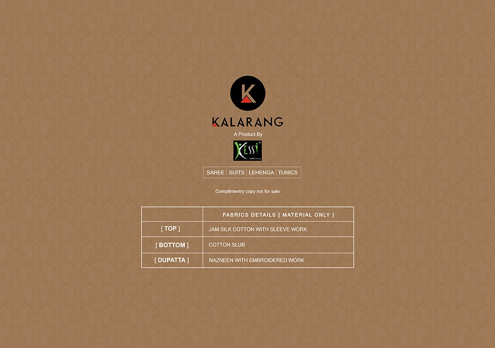 Kalarang creation traditional vol 2 simple casual salwar kameez collection