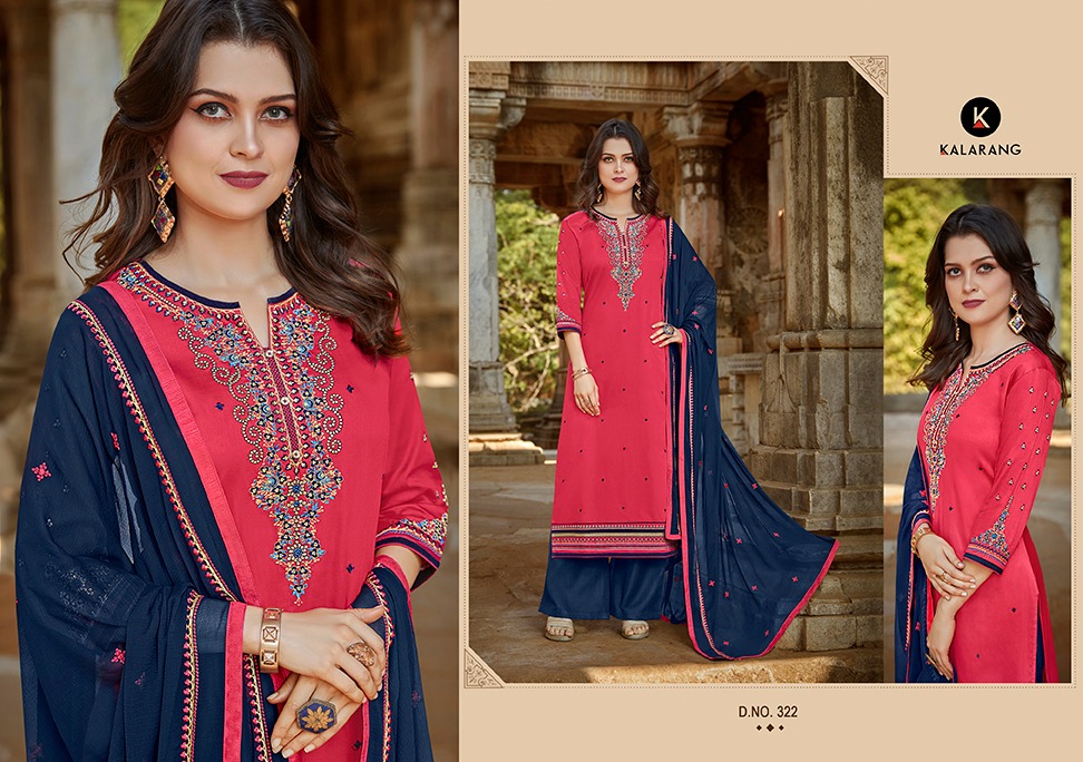 Kalarang creation traditional vol 2 simple casual salwar kameez collection