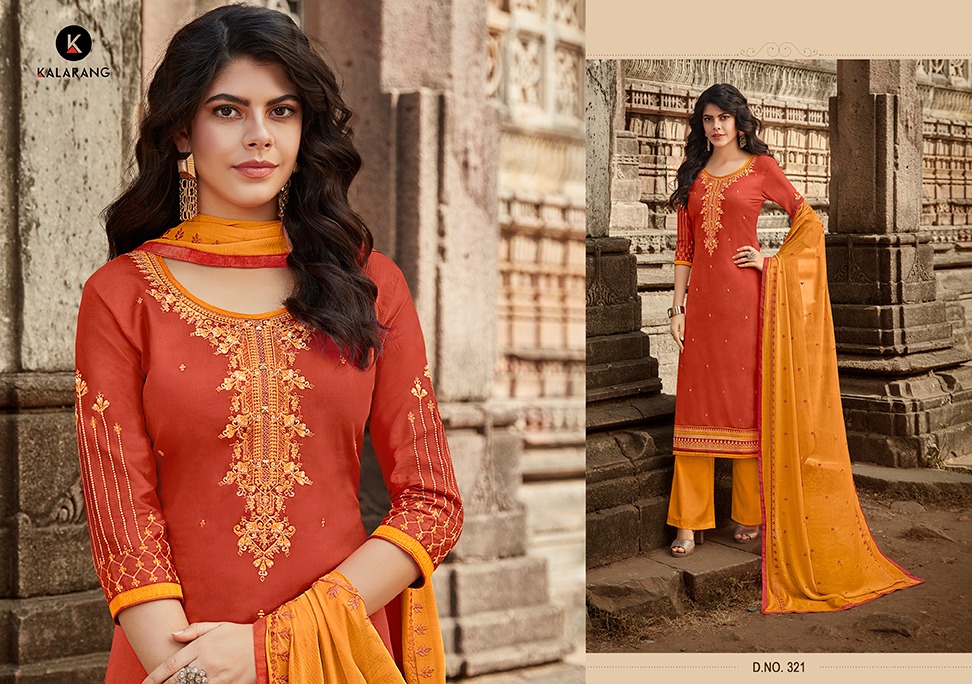 Kalarang creation traditional vol 2 simple casual salwar kameez collection