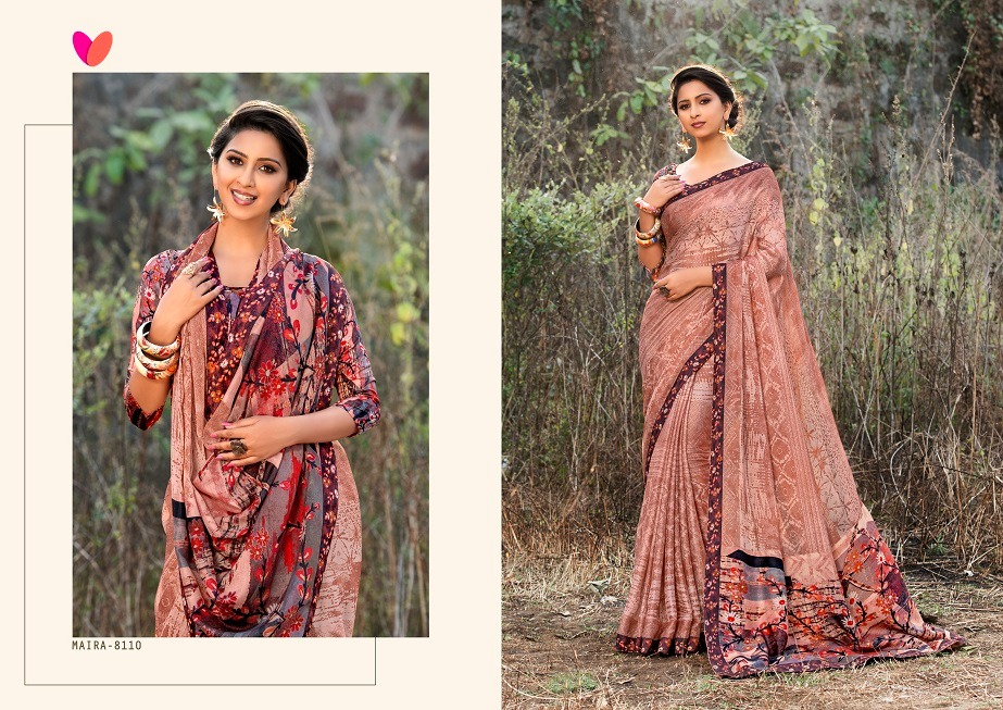 Varsiddhi presents mintorsi mAIRA Digital printed sarees collection