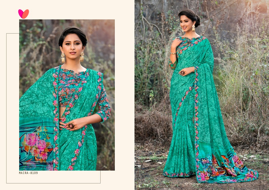 Varsiddhi presents mintorsi mAIRA Digital printed sarees collection