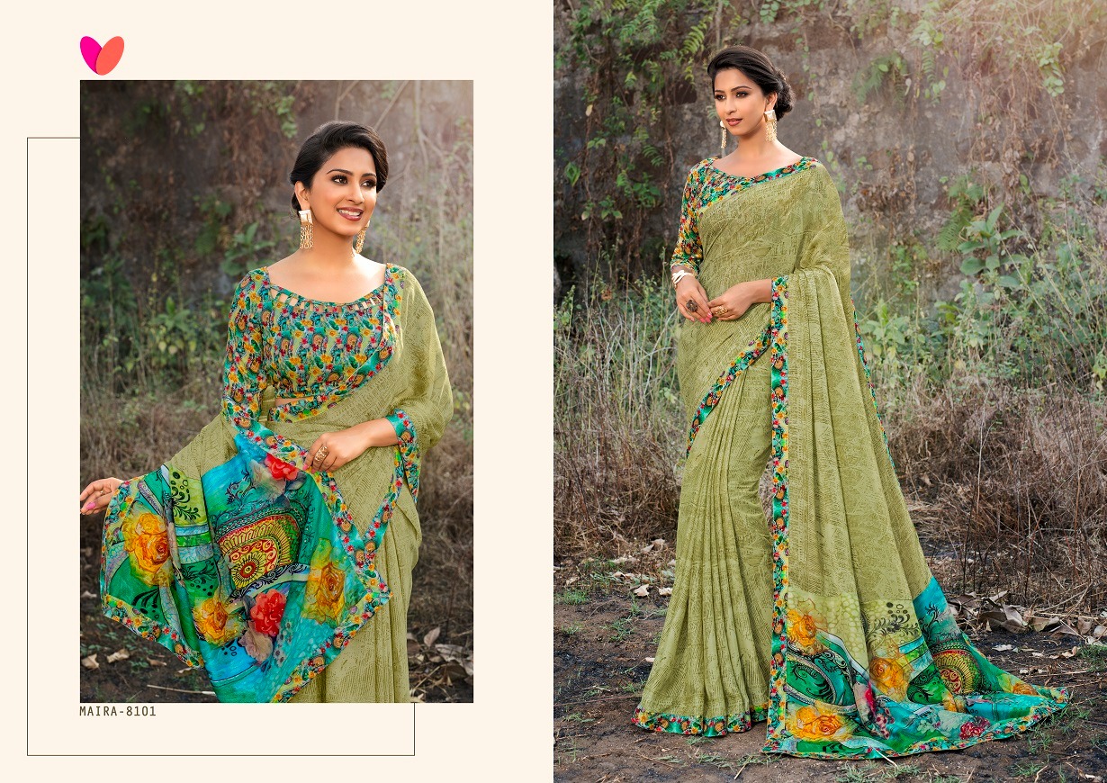 Varsiddhi presents mintorsi mAIRA Digital printed sarees collection