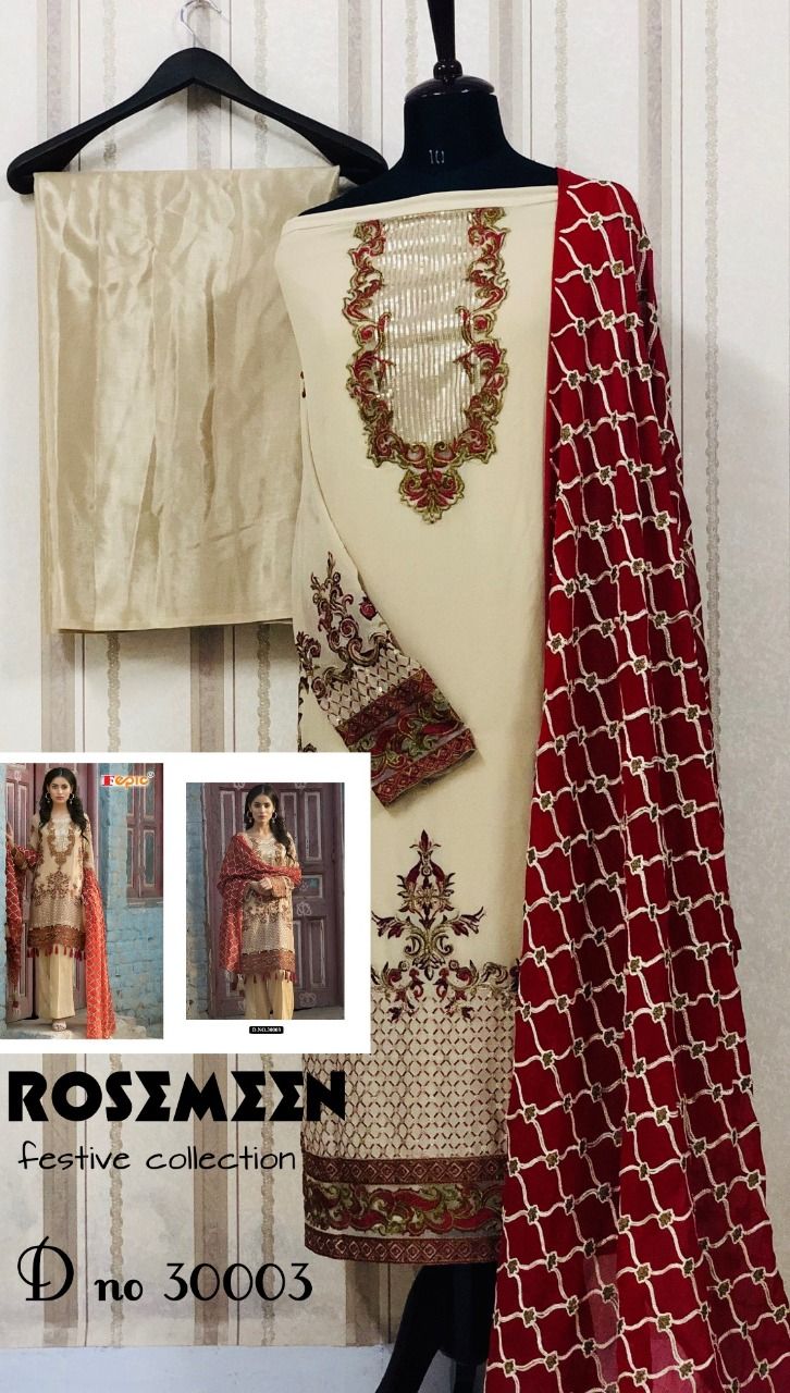 FEPIC Festive collection 30003 Salwar Kameez Georgette Singles