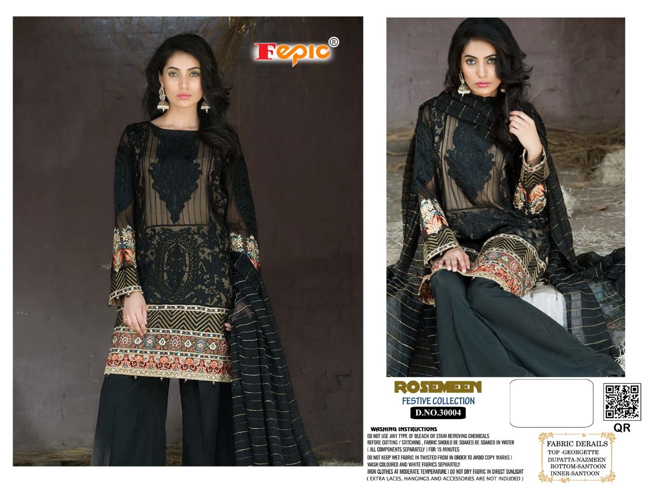 FEPIC Festive collection 30004 Salwar Kameez Georgette Singles