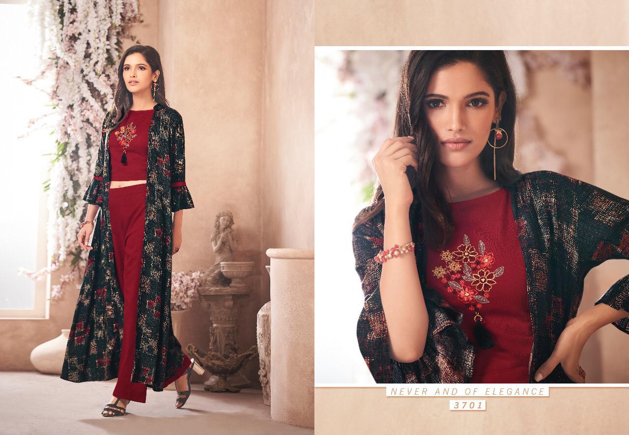 Lt Nitya Vol 37 nx fancy designer ready To Wear Kurties Collection At Wholesale Rate