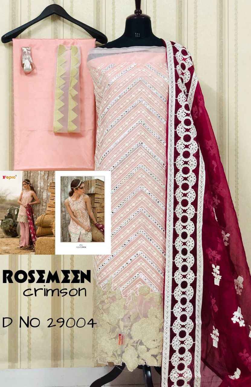 FEPIC Rosemeen 29004 Salwar Kameez Georgette Singles