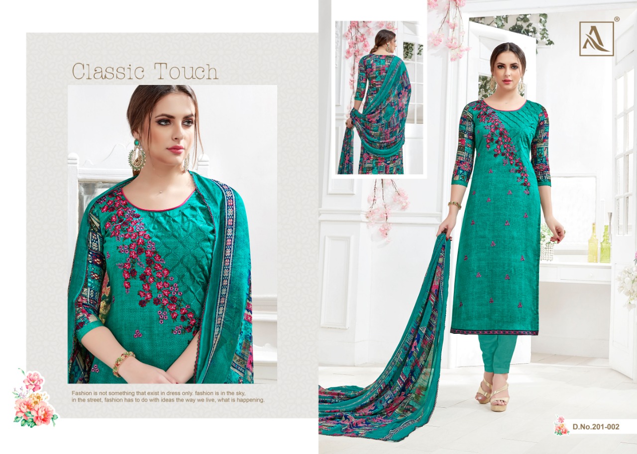 alok suits amber colorful fancy collection of salwaar suits