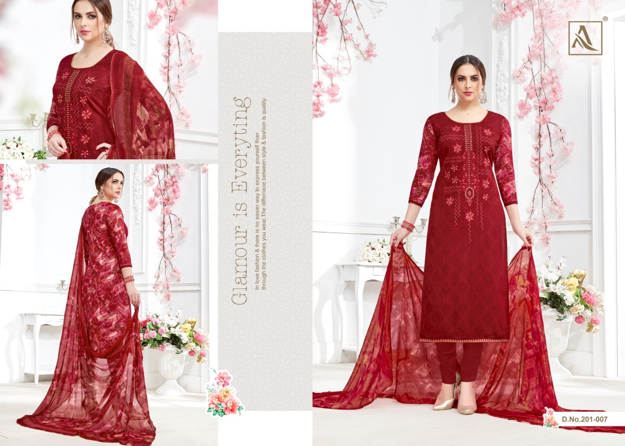 alok suits amber colorful fancy collection of salwaar suits