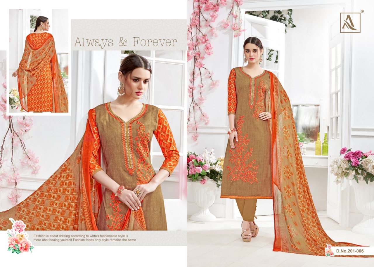 alok suits amber colorful fancy collection of salwaar suits