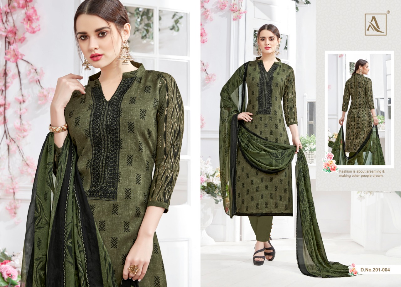 alok suits amber colorful fancy collection of salwaar suits