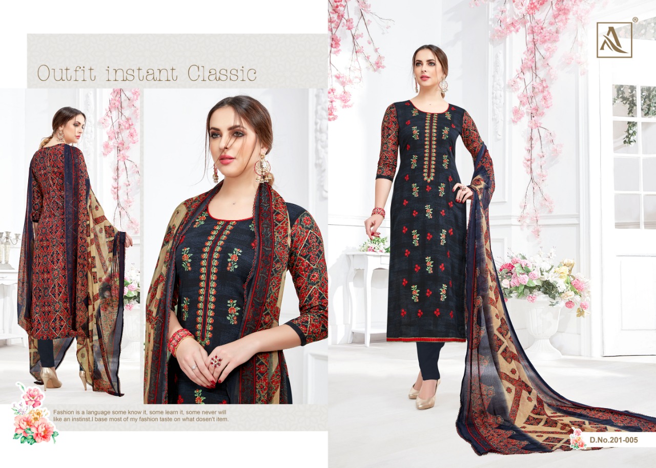 alok suits amber colorful fancy collection of salwaar suits