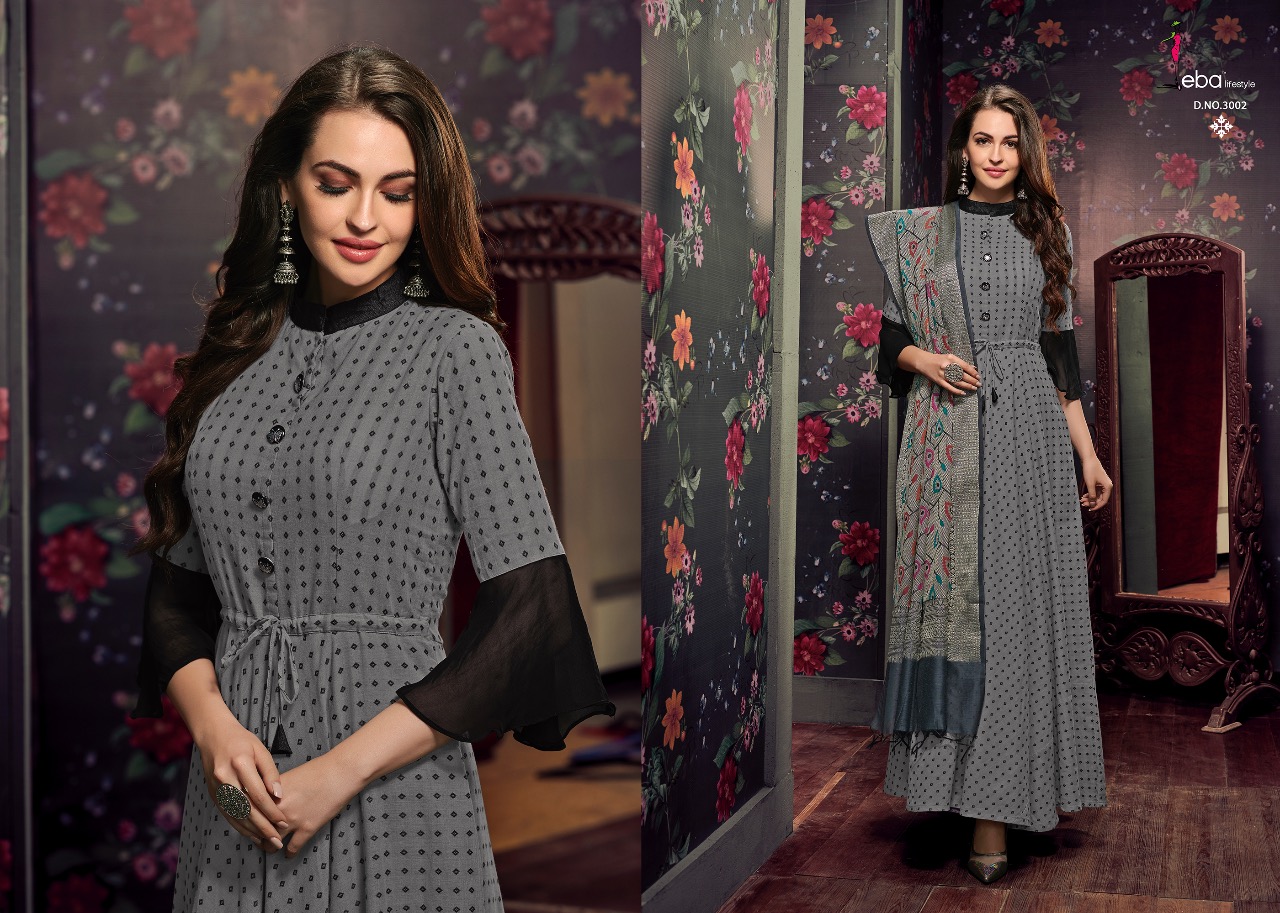 eba lifestyle banaras vol 3 fancy collection of kurtis with dupatta