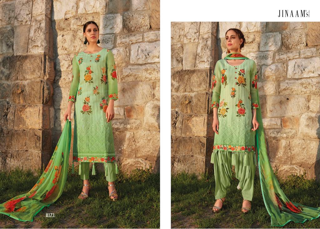 jinaam aster colorful designer salwaar suits collection at reasonble rate