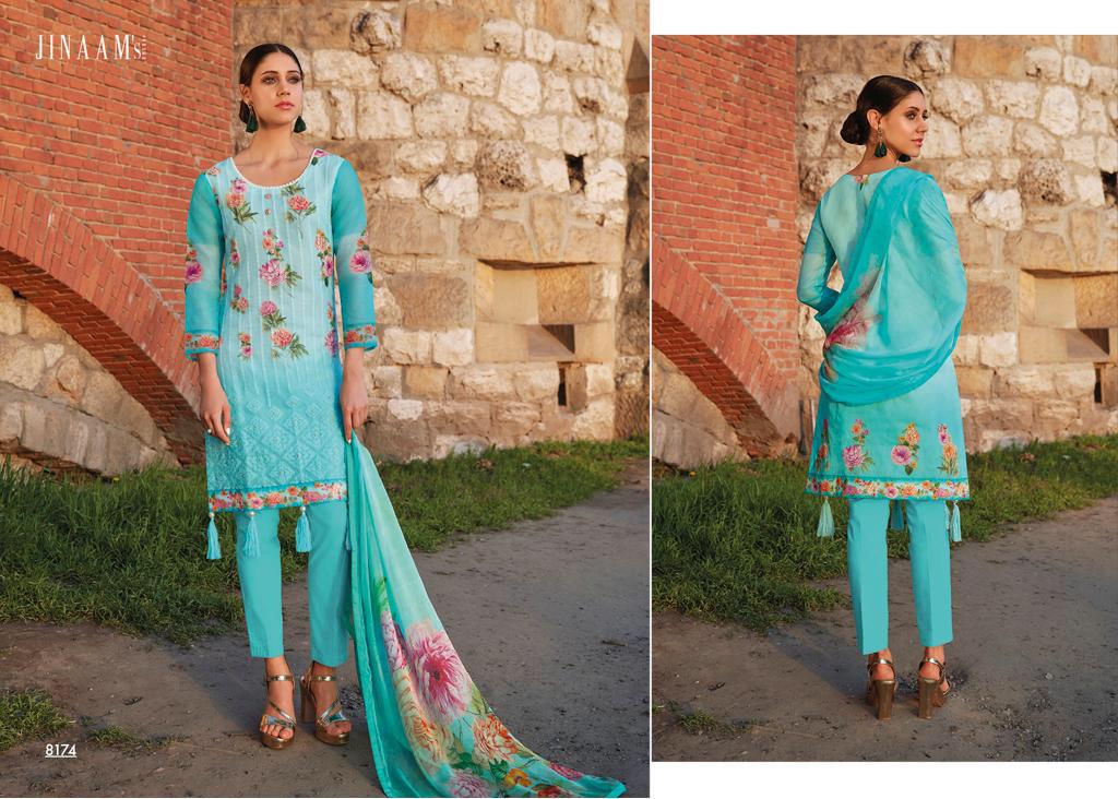 jinaam aster colorful designer salwaar suits collection at reasonble rate