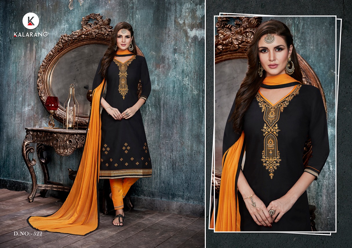 kalarang creation sunshine vol 3 casual wear fancy salwaar suits at reasonable rate