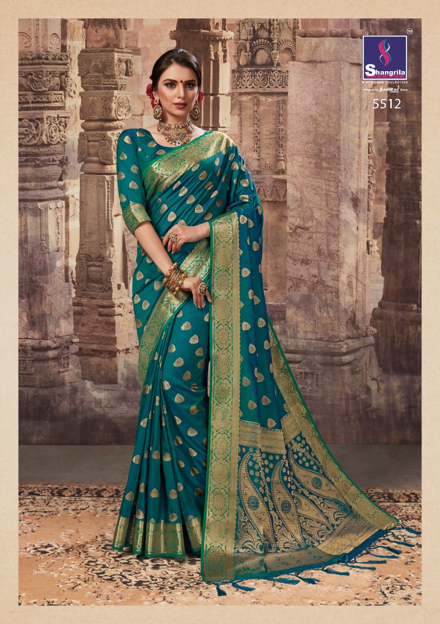 shangrila pehnava silk beautiful designer sarees collection