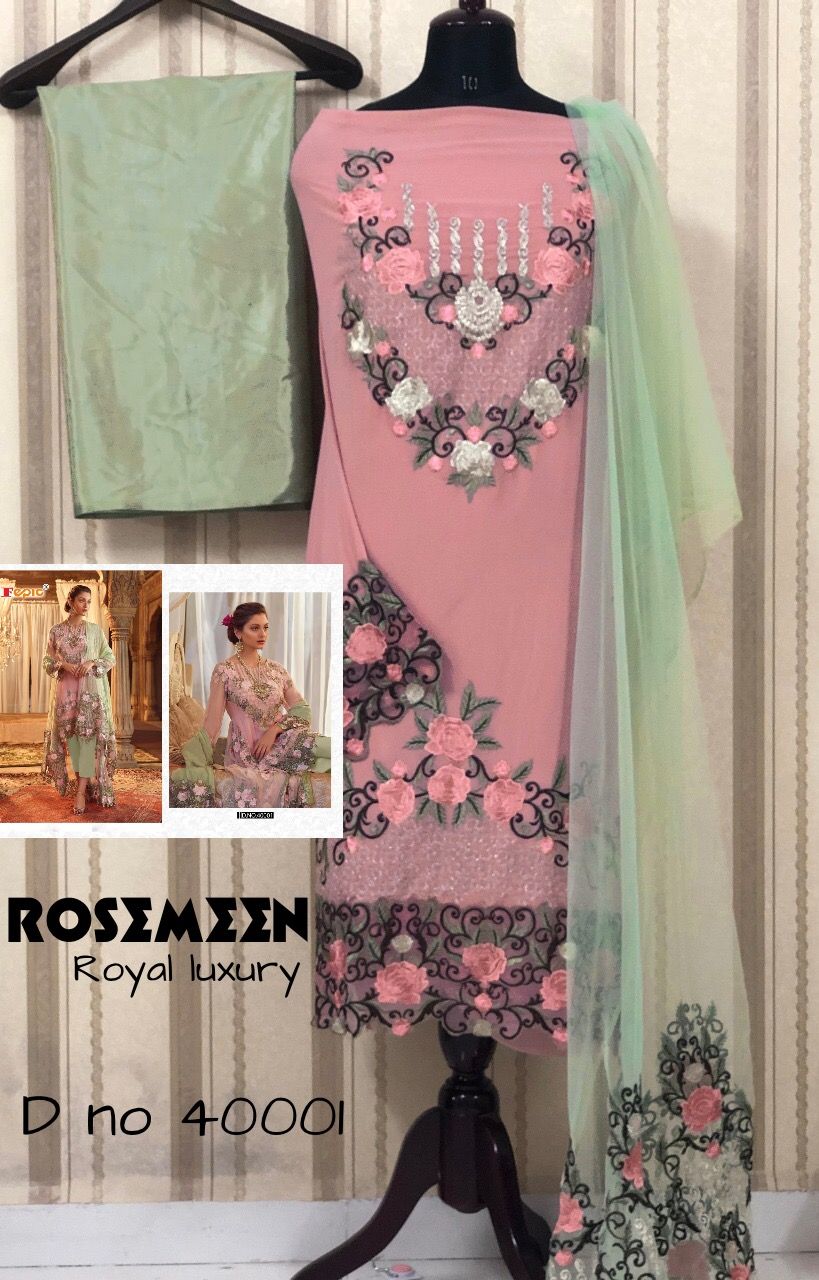 FEPIC Rosemeen royal luxury 40001 Salwar Kameez Georgette Singles