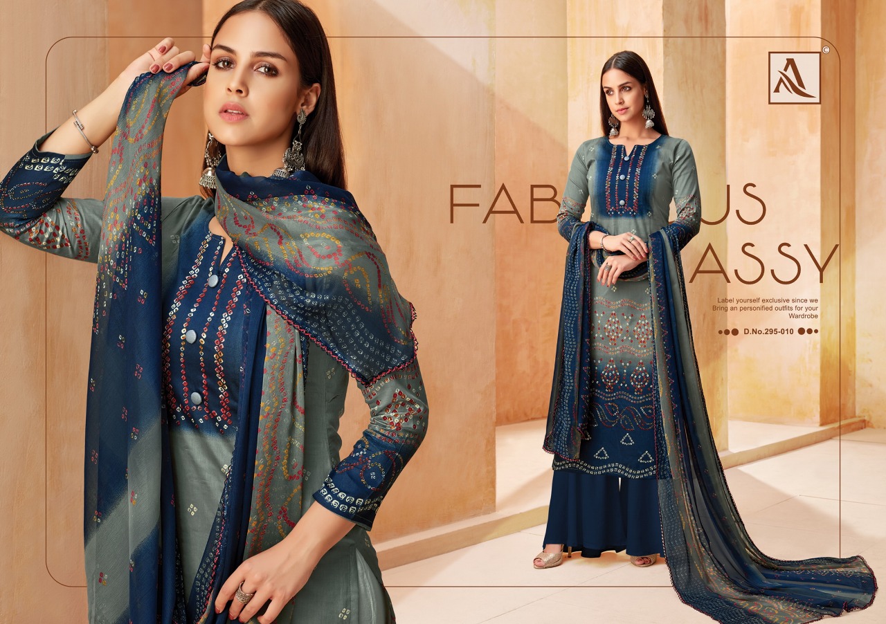 alok suits satrangi colorful fancy collection of salwaar suits at reasonable rate