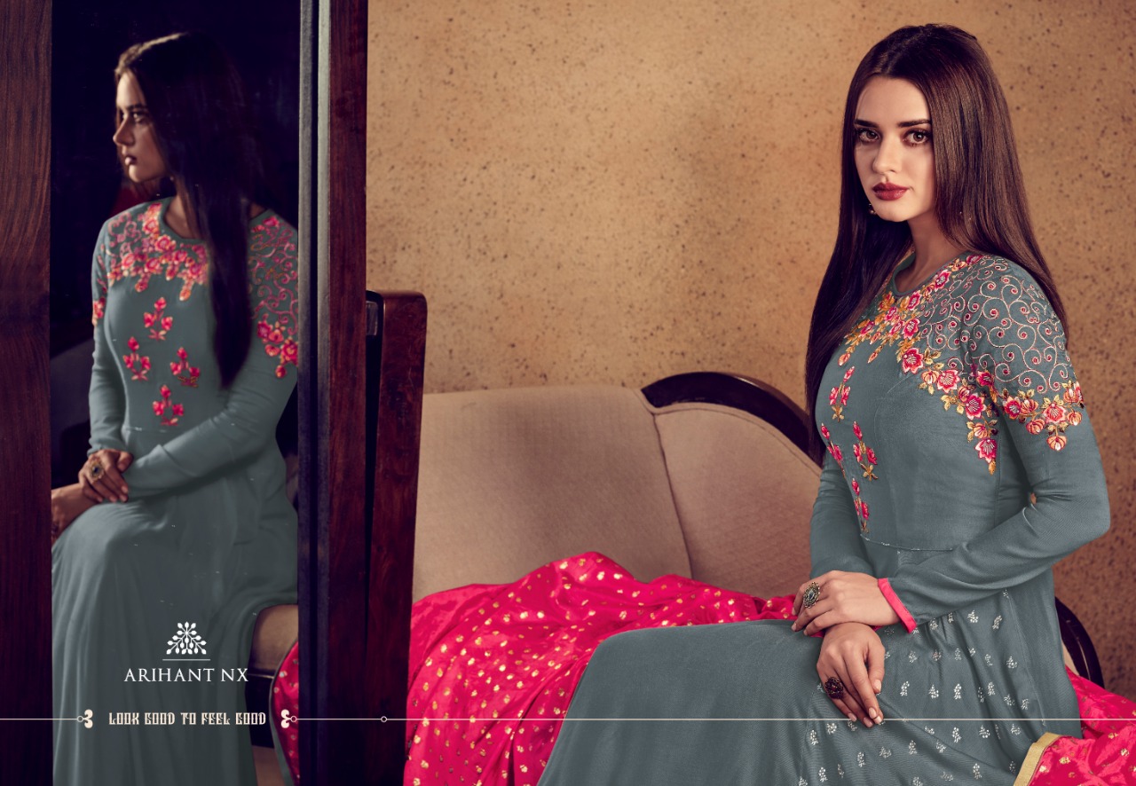 arihant nX rizwana vol 2 platinum colorful fancy collection of salwaar suits