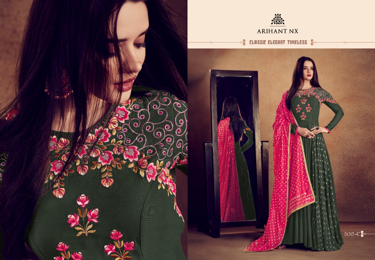 arihant nX rizwana vol 2 platinum colorful fancy collection of salwaar suits