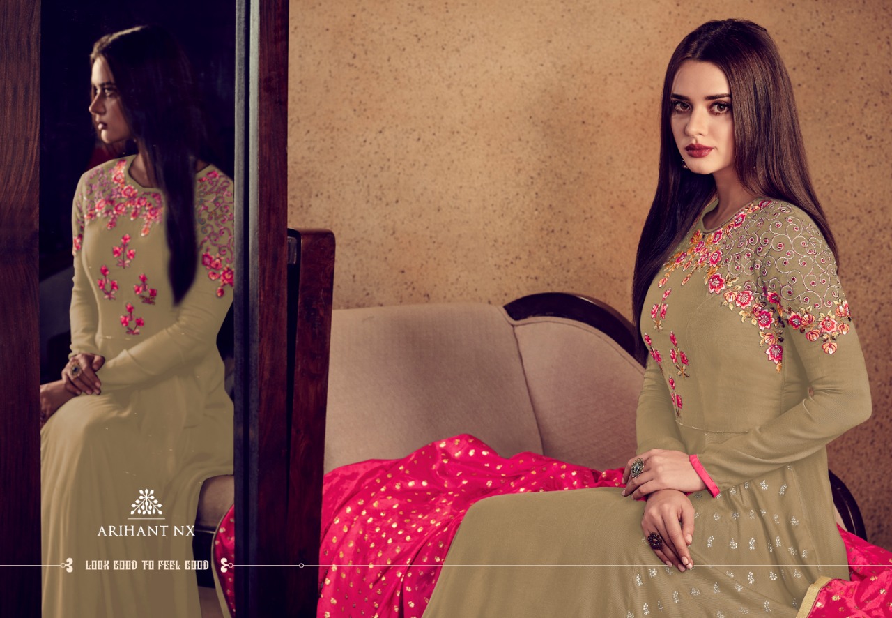 arihant nX rizwana vol 2 platinum colorful fancy collection of salwaar suits