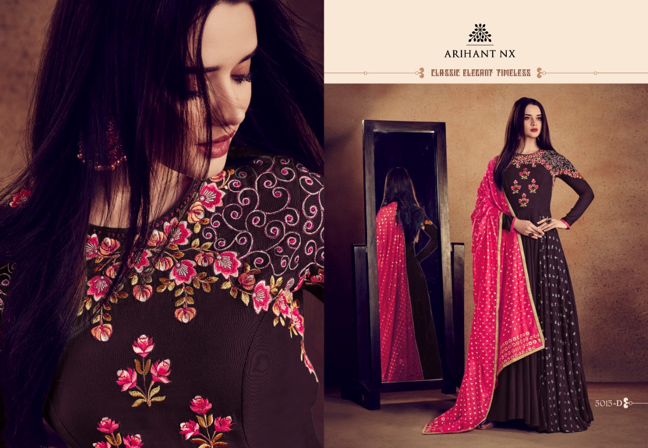 arihant nX rizwana vol 2 platinum colorful fancy collection of salwaar suits