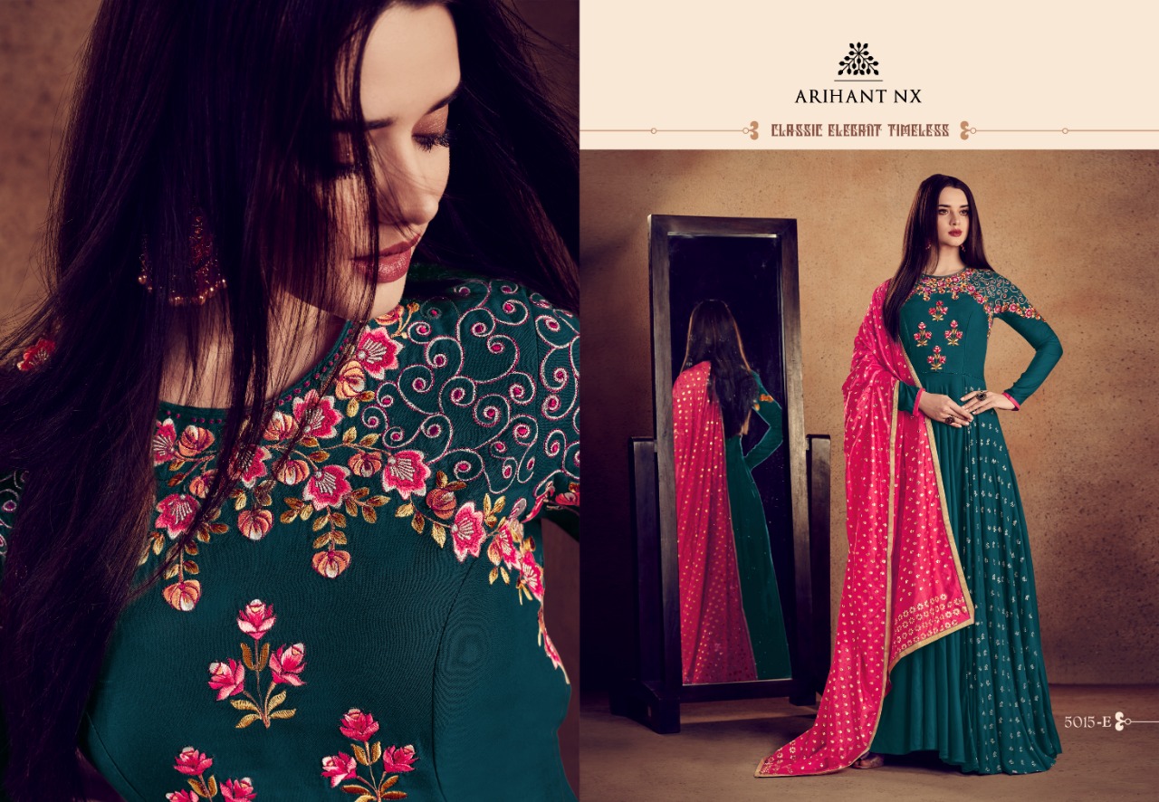 arihant nX rizwana vol 2 platinum colorful fancy collection of salwaar suits