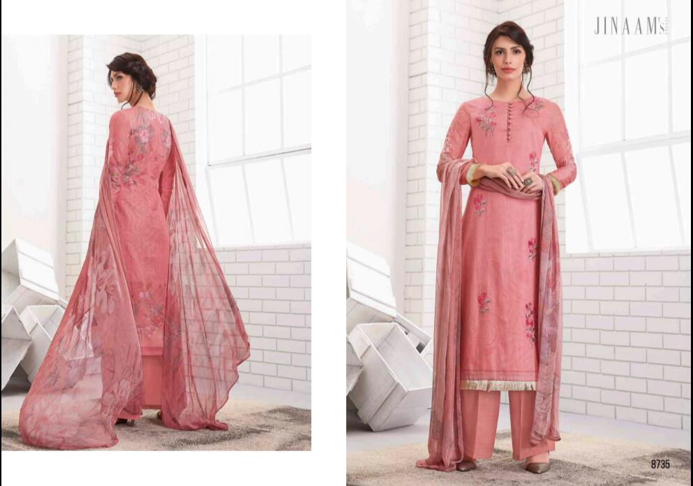 jinaam opera collection colorful fancy salwaar suit collection