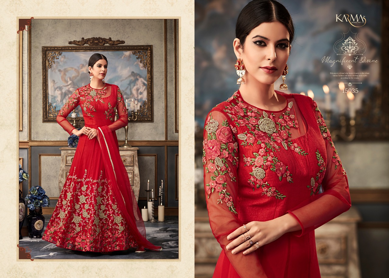 karma trendz eid special colorful fancy collection of outfits