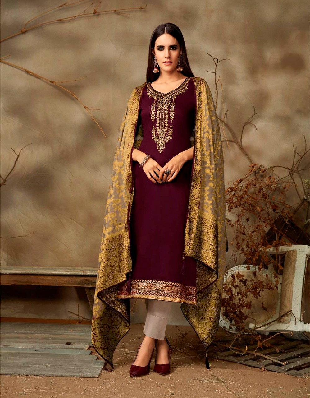 kessi fabrics parampara vol 4 beautiful fancy collection of salwaar suits