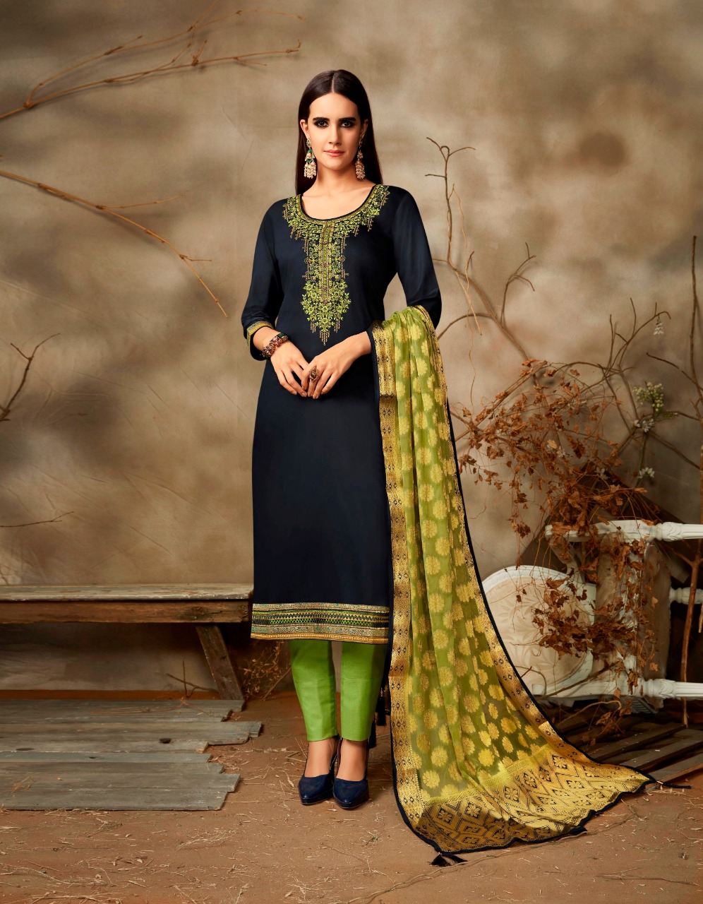 kessi fabrics parampara vol 4 beautiful fancy collection of salwaar suits