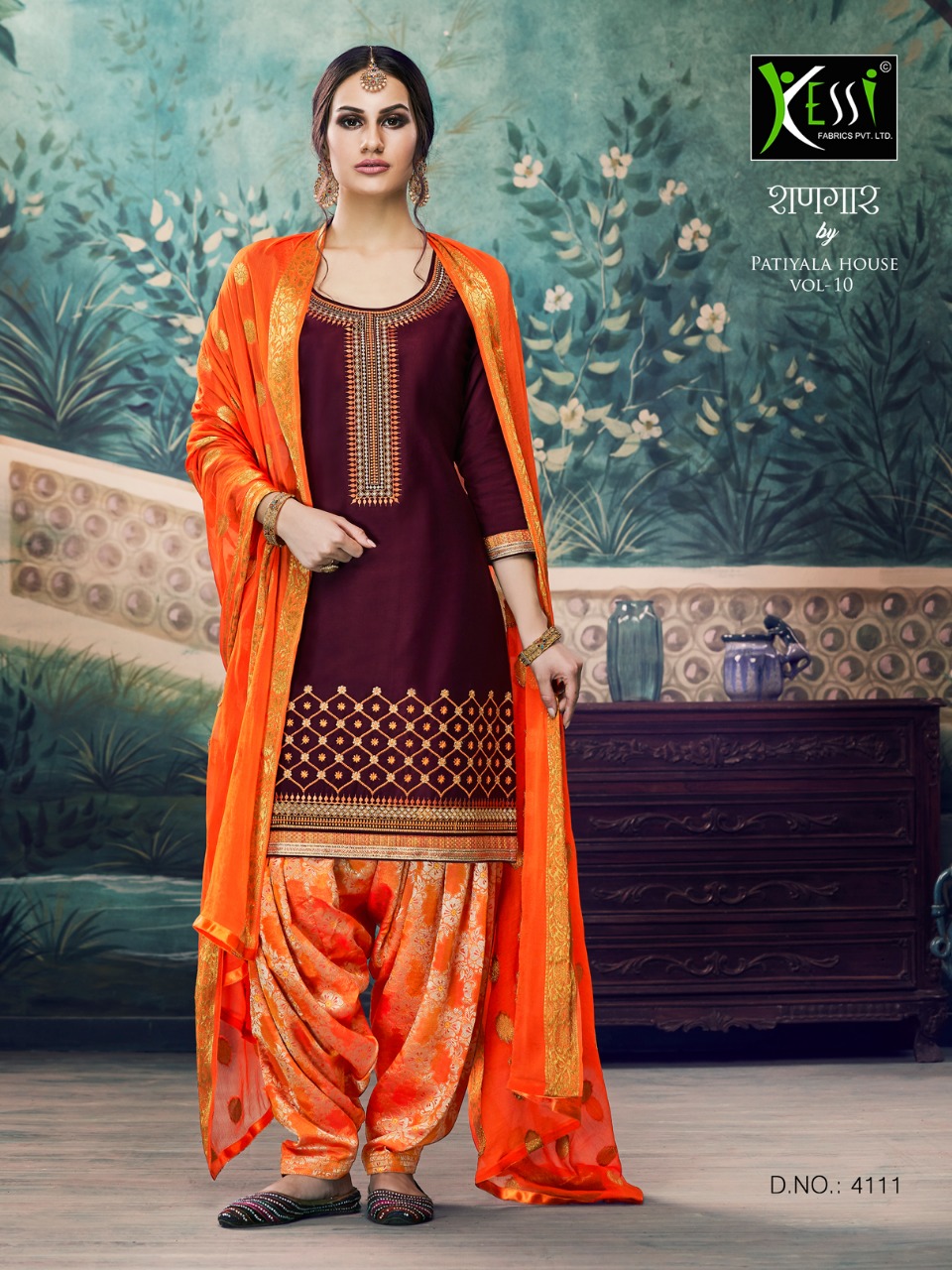 kessi fabrics shangar by patiala vol 10 colorful designer salwaar suits collection